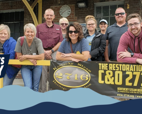 Leadership program in Estill County does a tour of Kentucky Steam in Irvine, Kentucky.