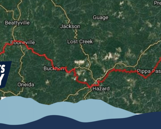 TransAmerica bicycle trail goes through eastern kentucky. Residents are embracing cycling tourists.